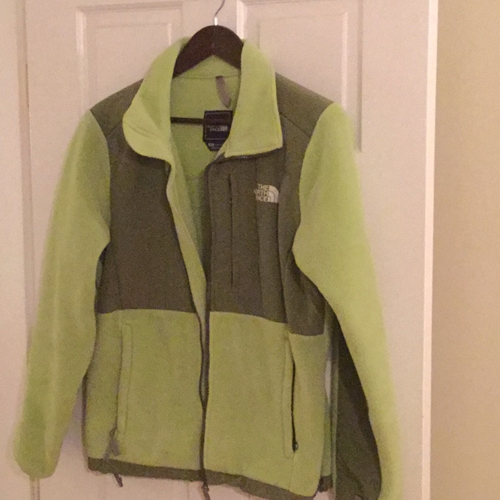 Green North Face
